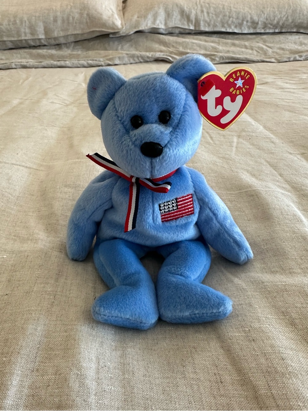 America Bear Beanie Baby